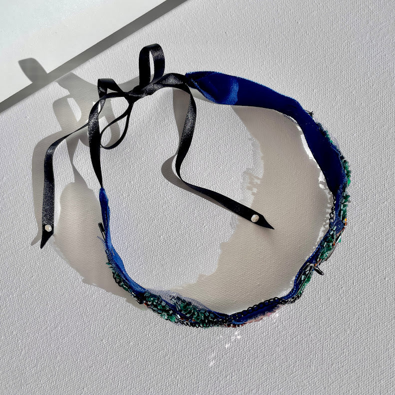 PUNKROCKOCO Headpiece Blue