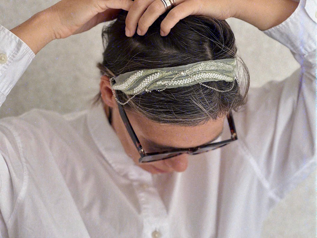 PUNKROCKOCO Headpiece Seafoam