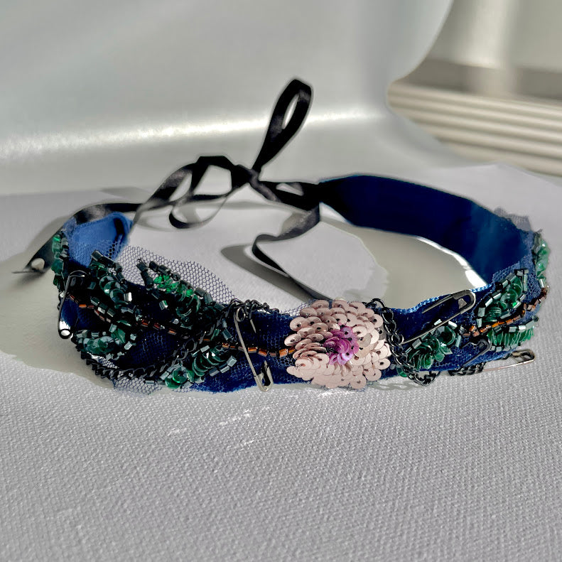 PUNKROCKOCO Headpiece Blue