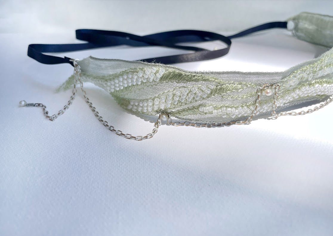 PUNKROCKOCO Headpiece Seafoam