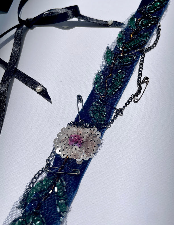 PUNKROCKOCO Headpiece Blue