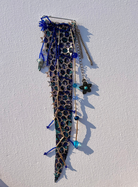 PUNKROCKOCO Brooch Blue