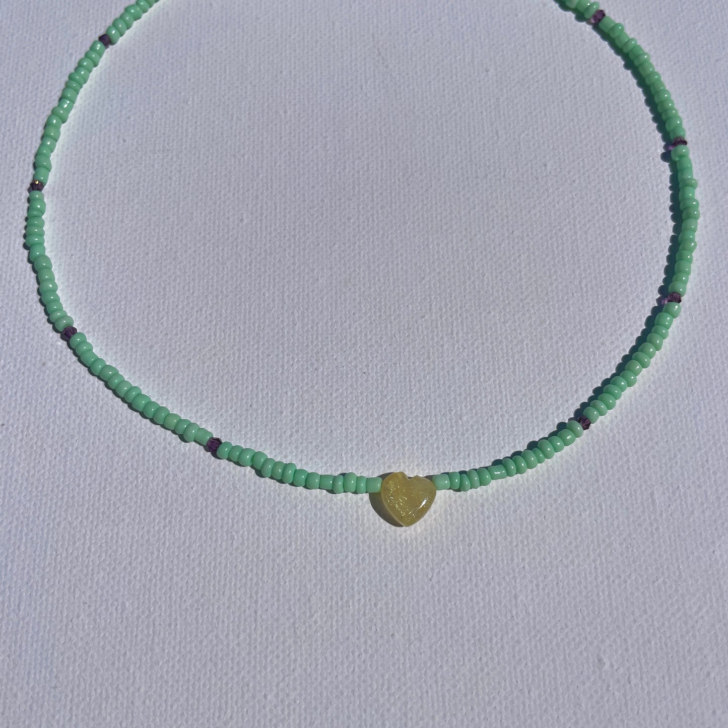 Seafoam Upcycled Necklace