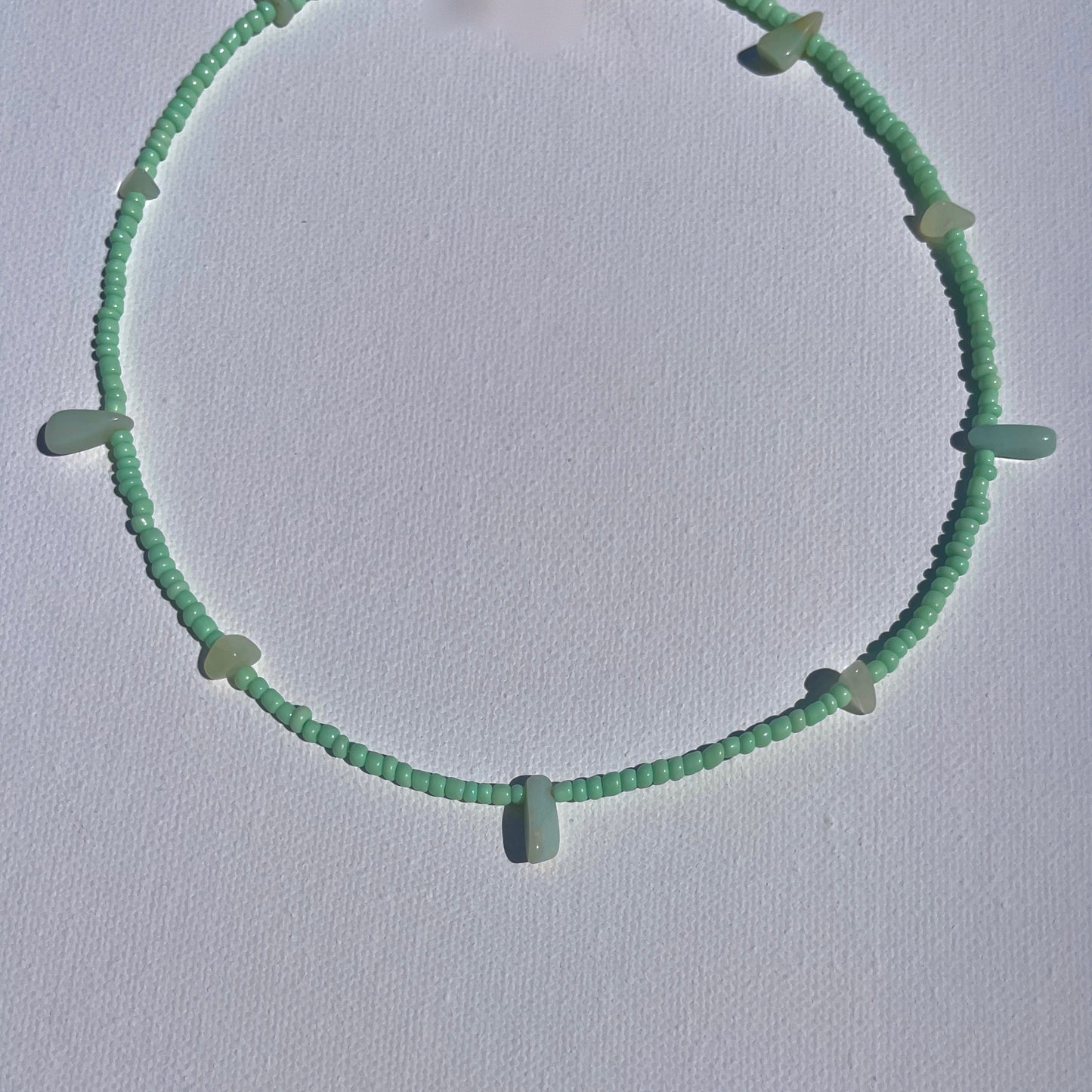 Seafoam Upcycled Necklace