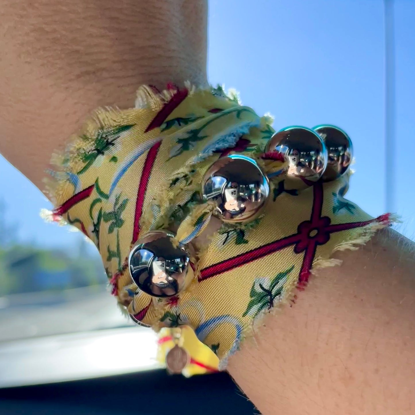 UNTIED Upcycled Silk Necklace