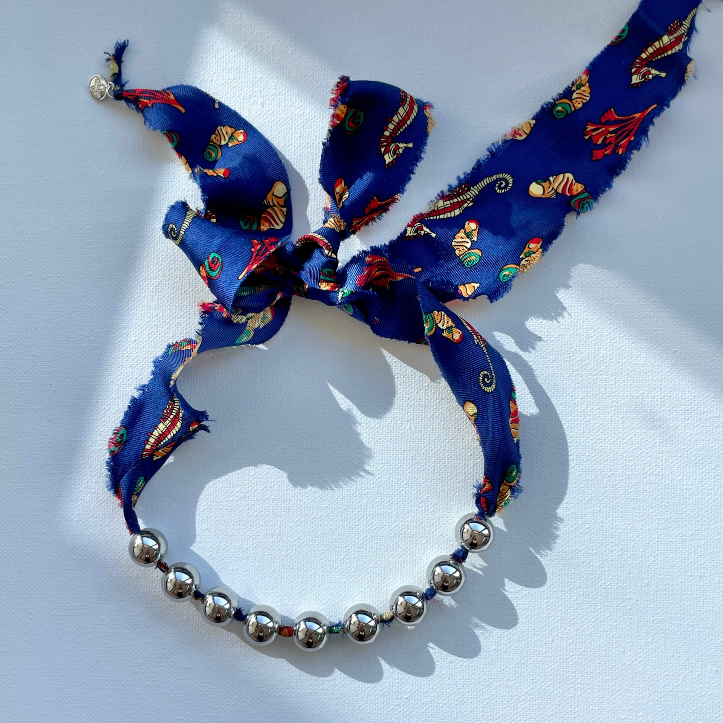UNTIED Upcycled Silk Necklace