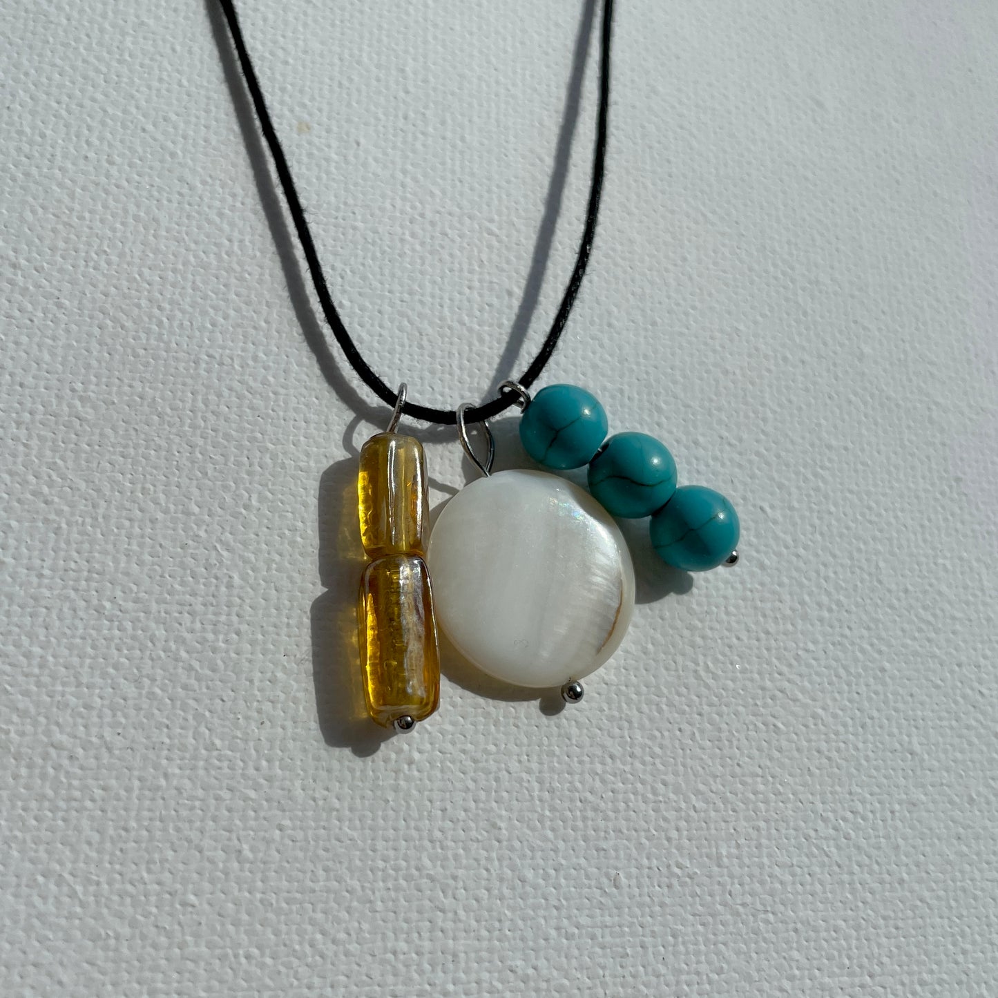 Upcycled Geming Cord Necklace