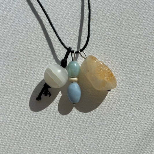 Upcycled Geming Cord Necklace