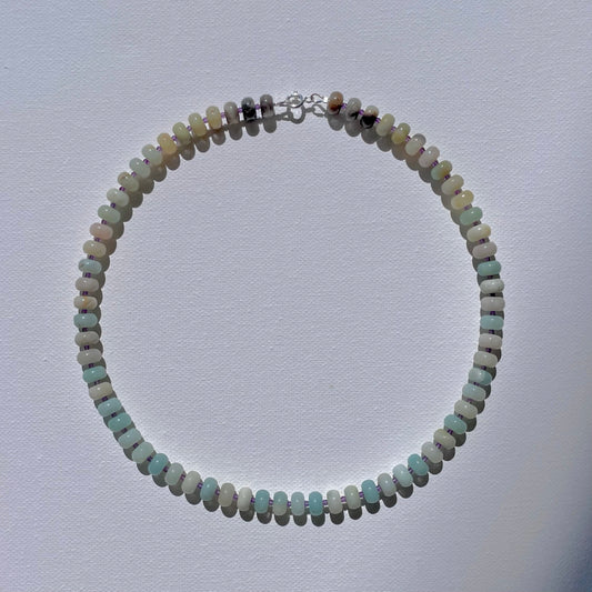 INFLOW Mark IV Amazonite Amethyst Necklace