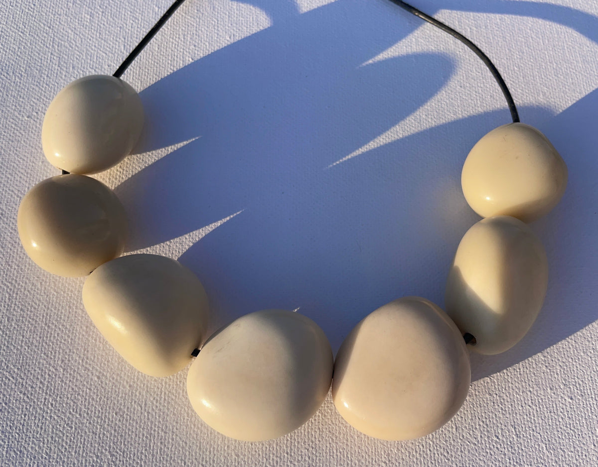 Ivory Tagua Necklace