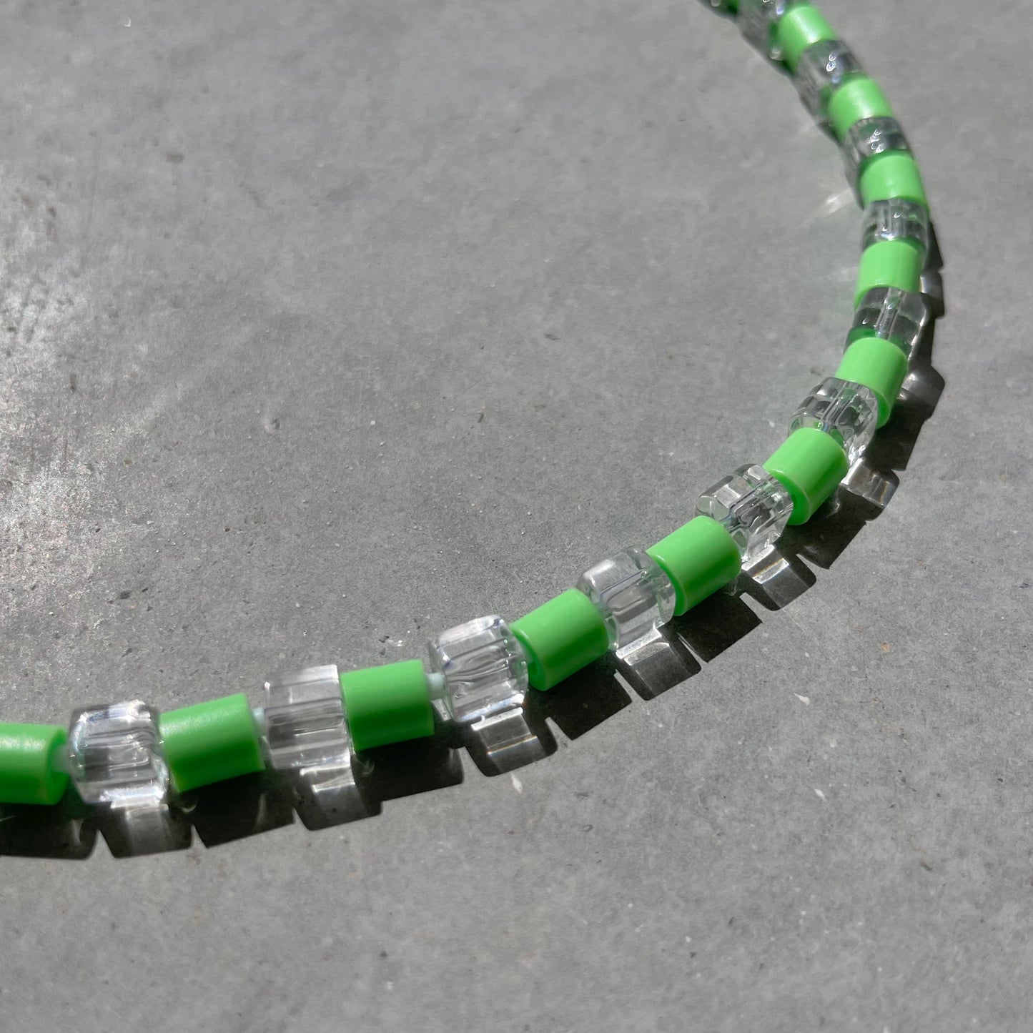 On The Rox Pop Green Necklace