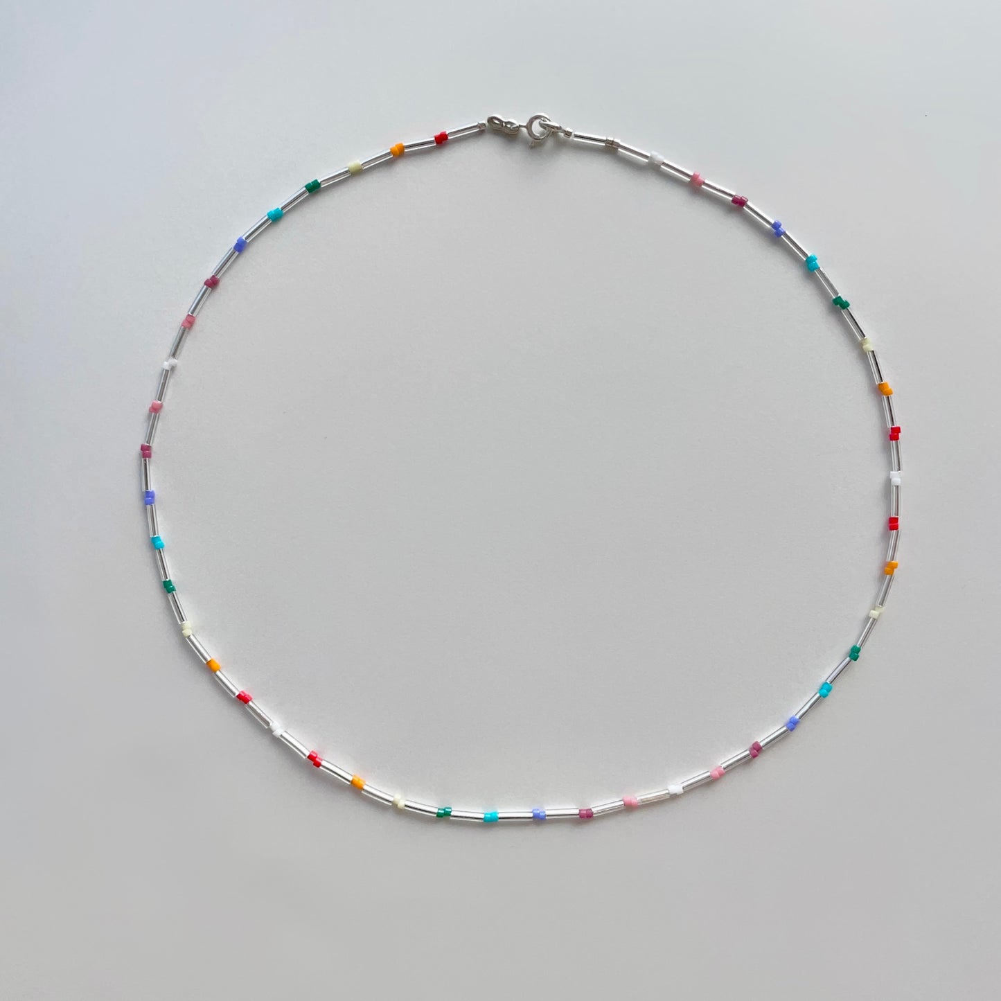 Silver Spectrum Necklace