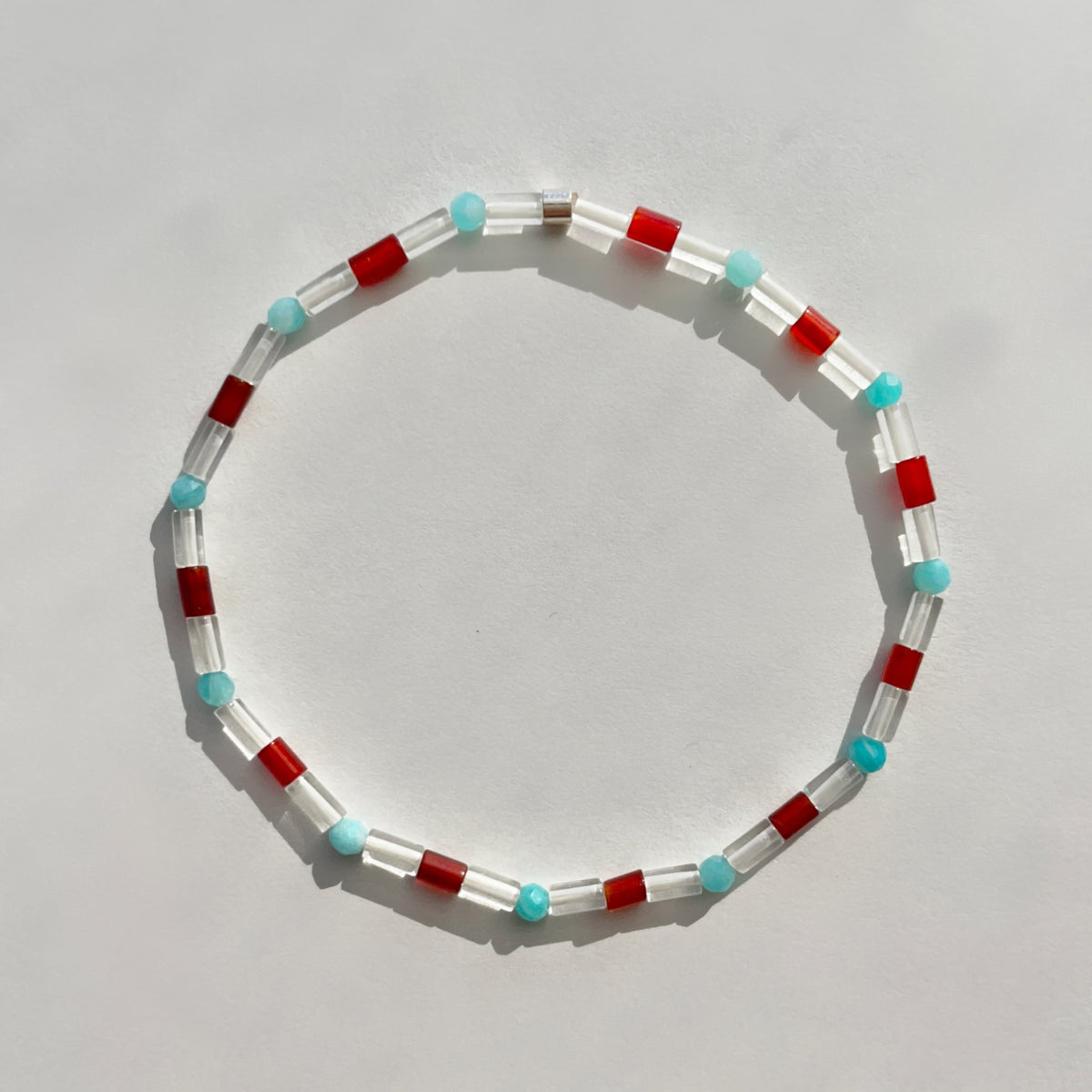 Geming Cornelian Amazonite Bracelet