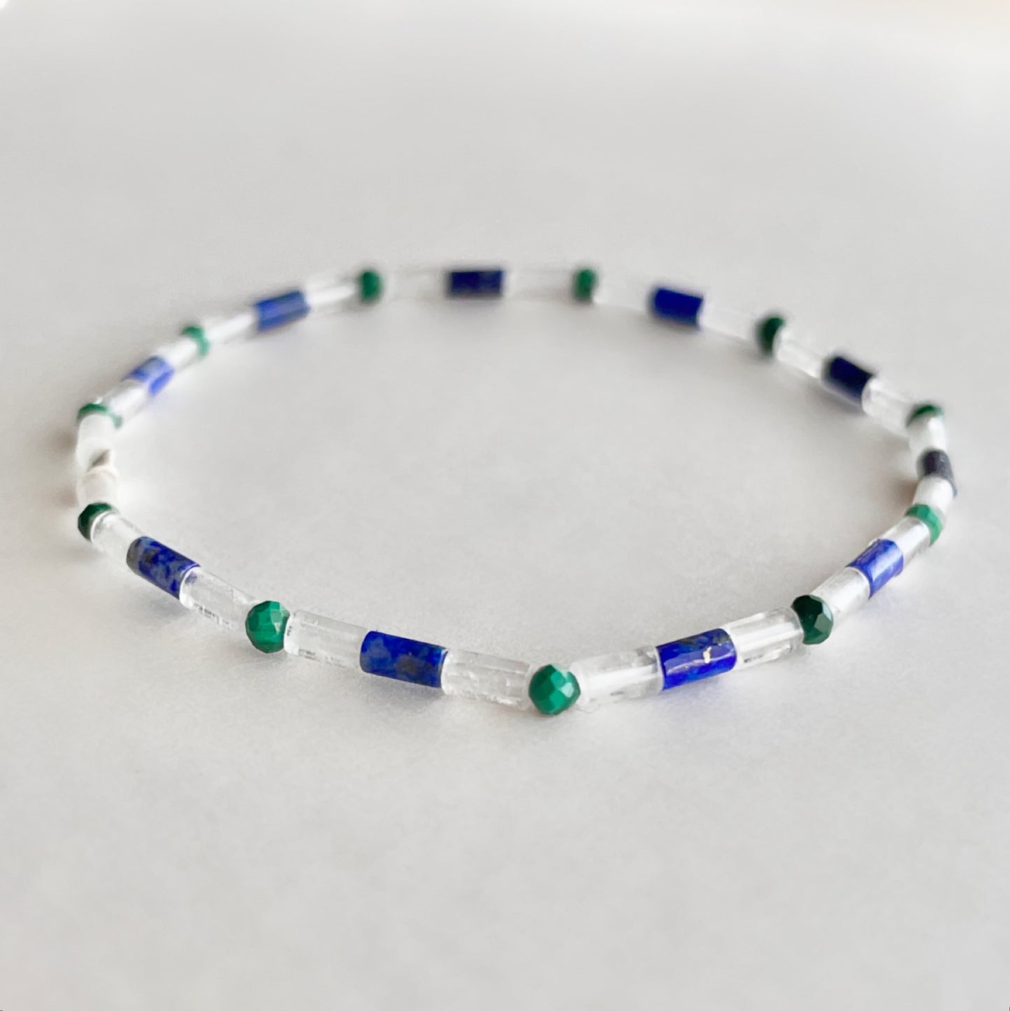 Geming Lapis Malachite Bracelet