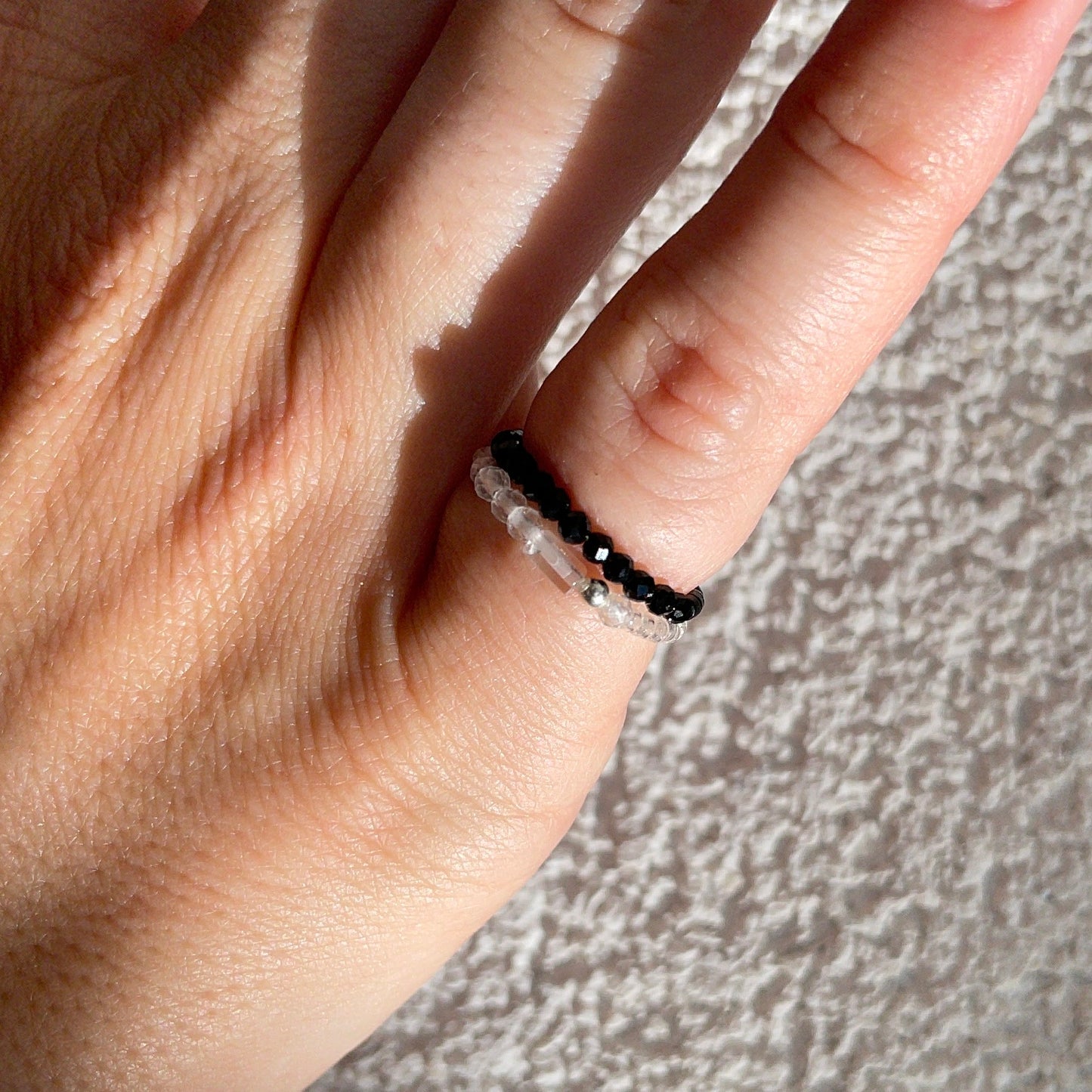 Κρυστάλλινο δαχτυλίδι Geming Rock