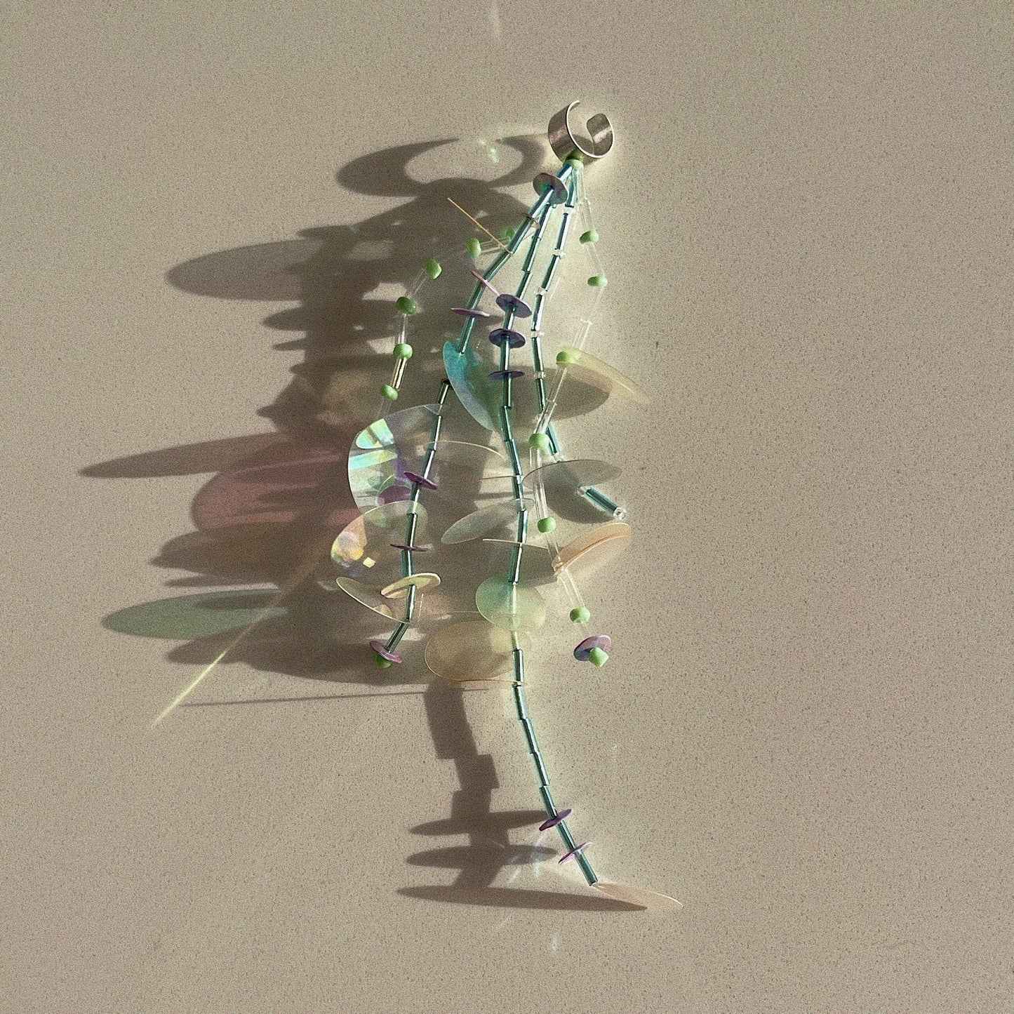 Cosmic Seaweed Ear Cuff