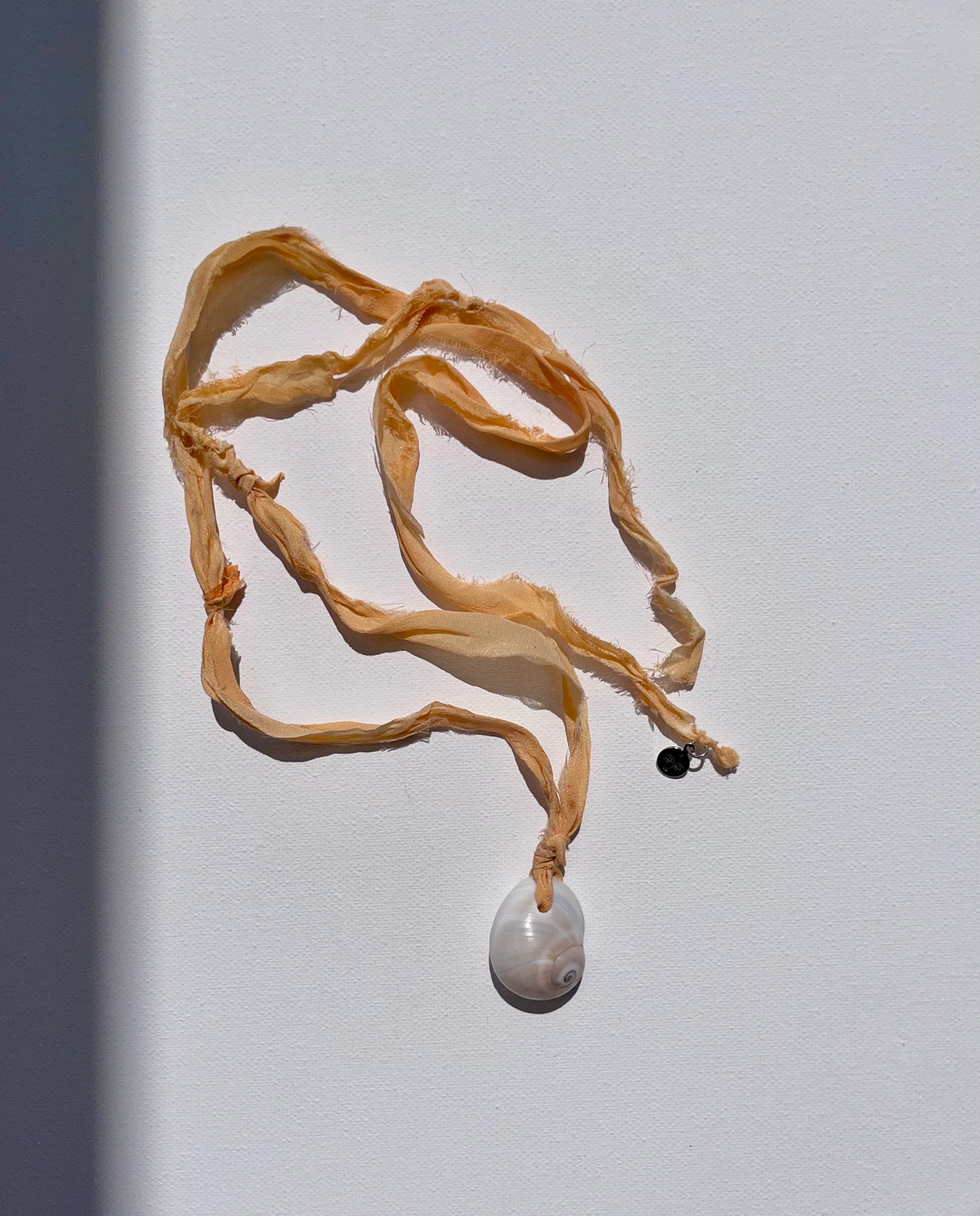 SHELL Upcycled Silk Necklace