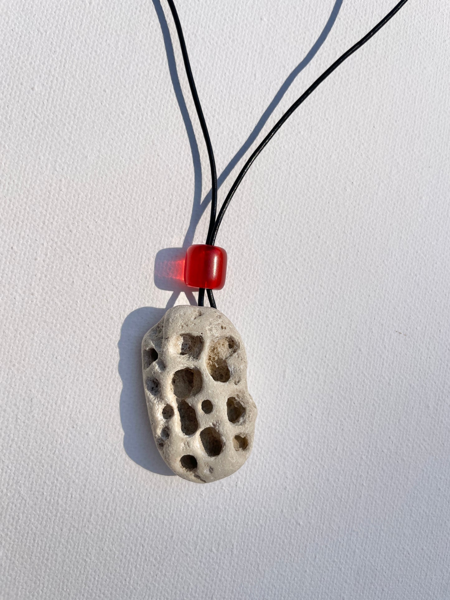 SHELL Upcycled Silk Necklace