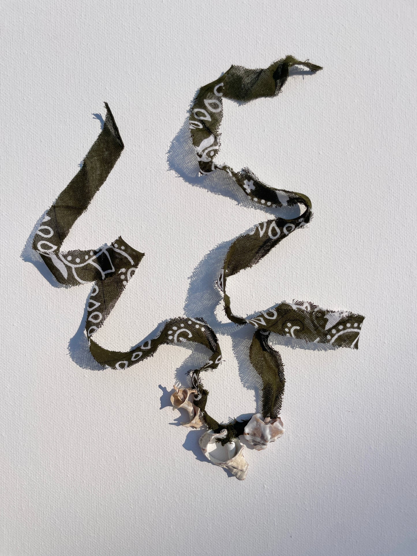 SHELL Upcycled Silk Necklace