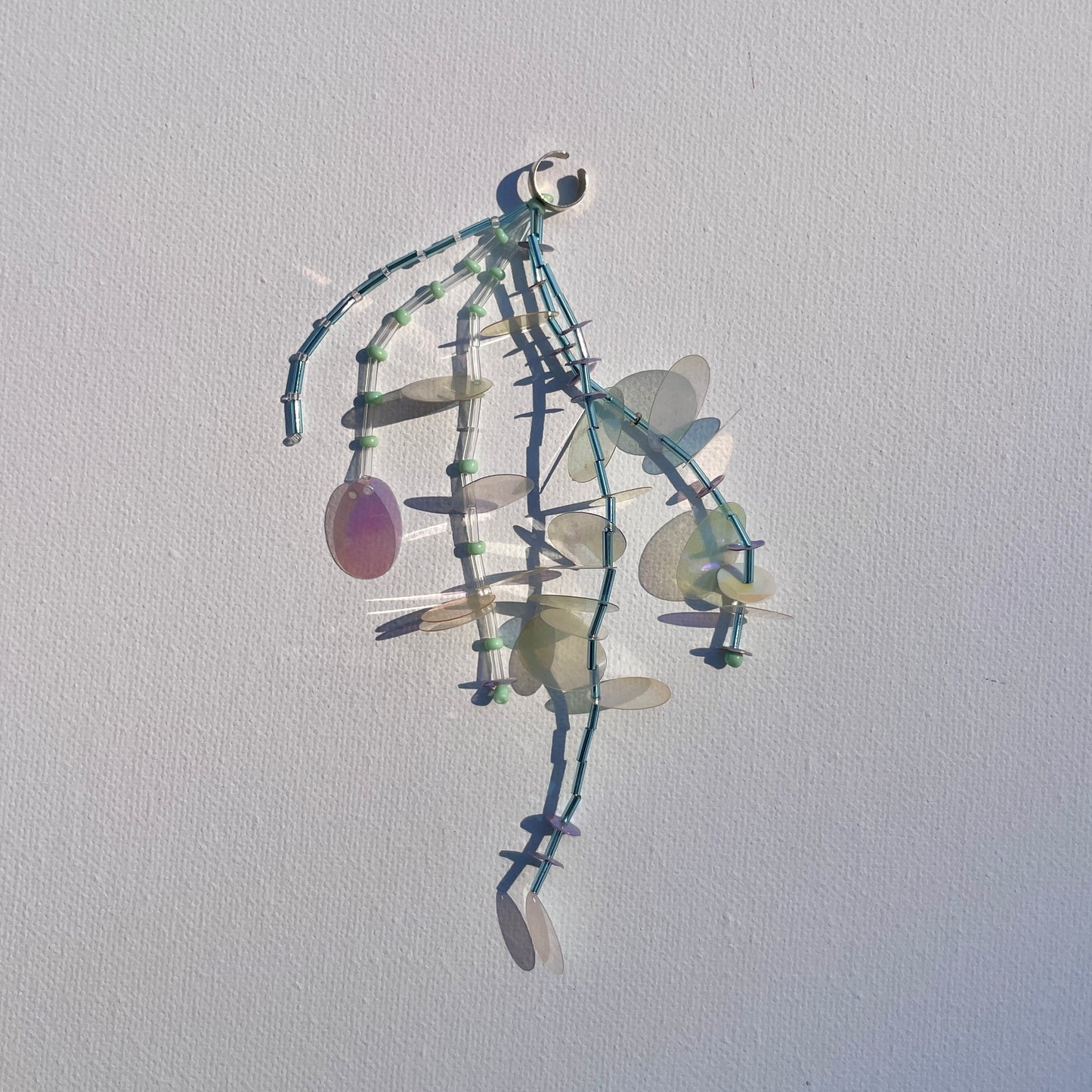 Cosmic Seaweed Ear Cuff