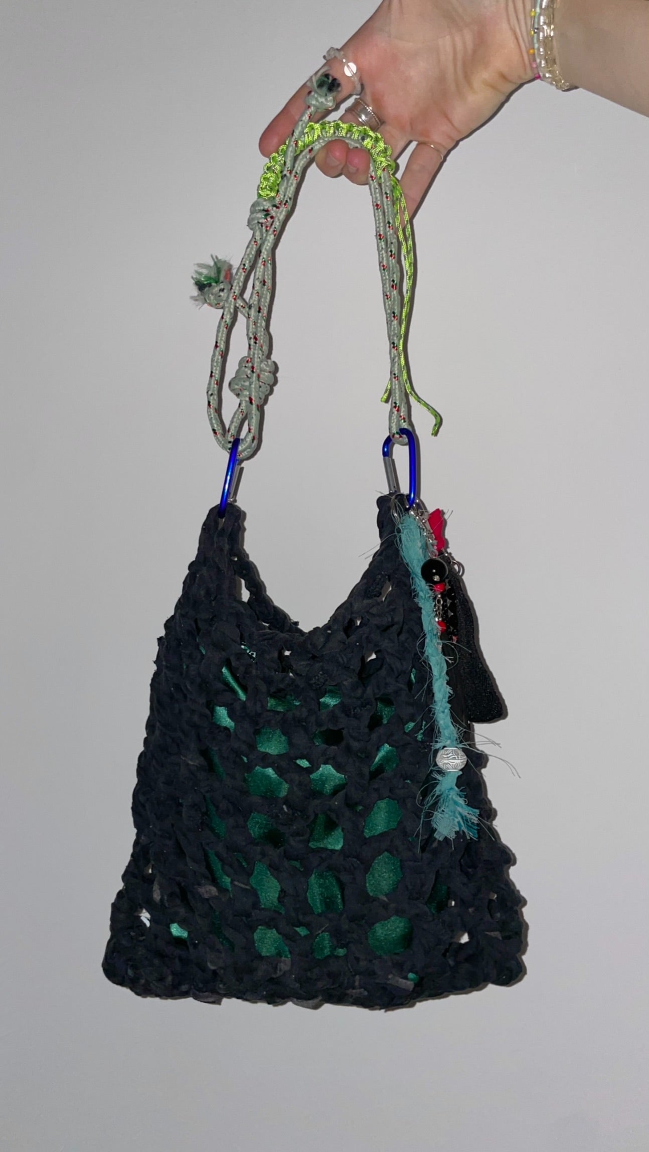 Upcycled T-Shirt Crochet Bag
