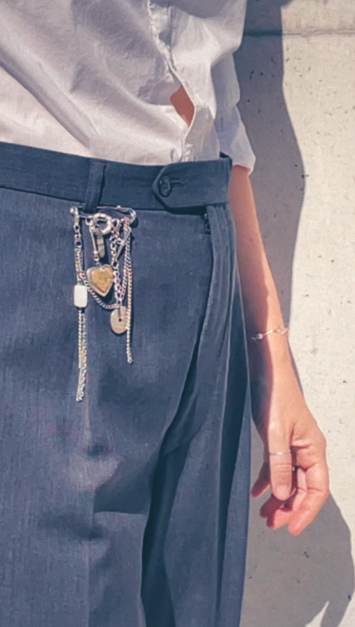 Keepsake objet trouvé pin