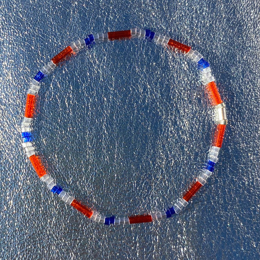 Good Sport Red Blue Bracelet