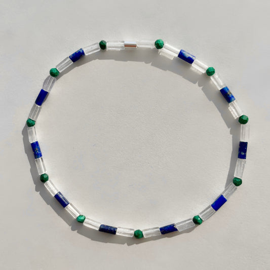 Geming Lapis Malachite Bracelet