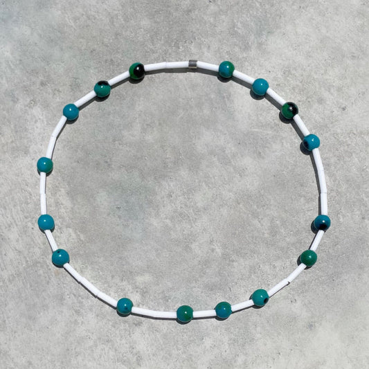 Skip Hop Chrysocolla Anklet